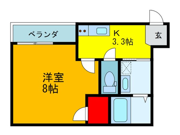 フジパレス滝井元町Ⅱ番館の物件間取画像